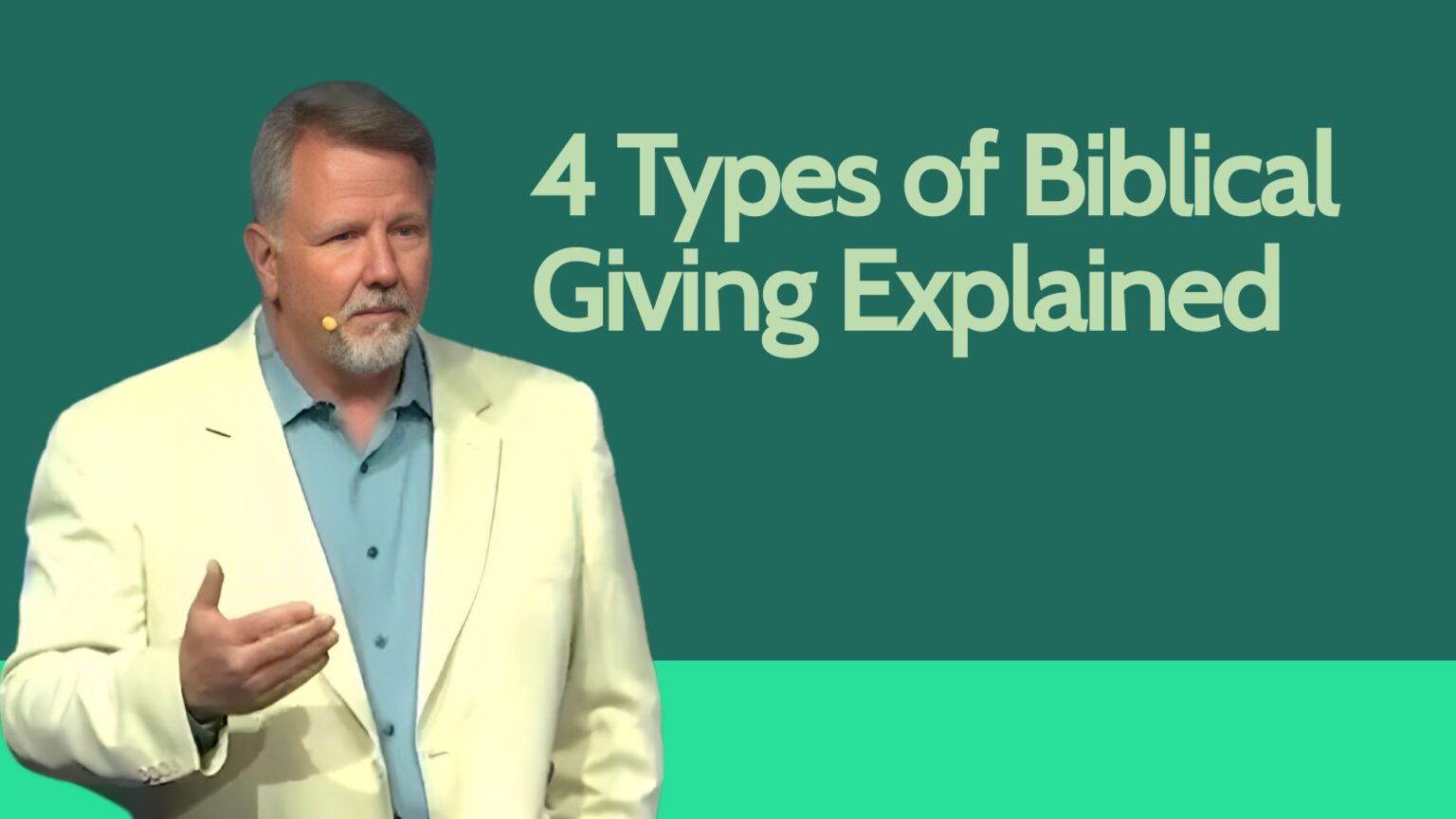 4 Types of Biblical Giving Explained: First Fruits - Trinity Church ...